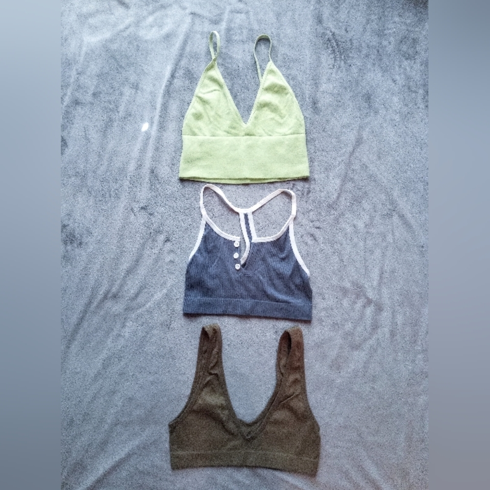 3 Pack Bralette Sports Bra